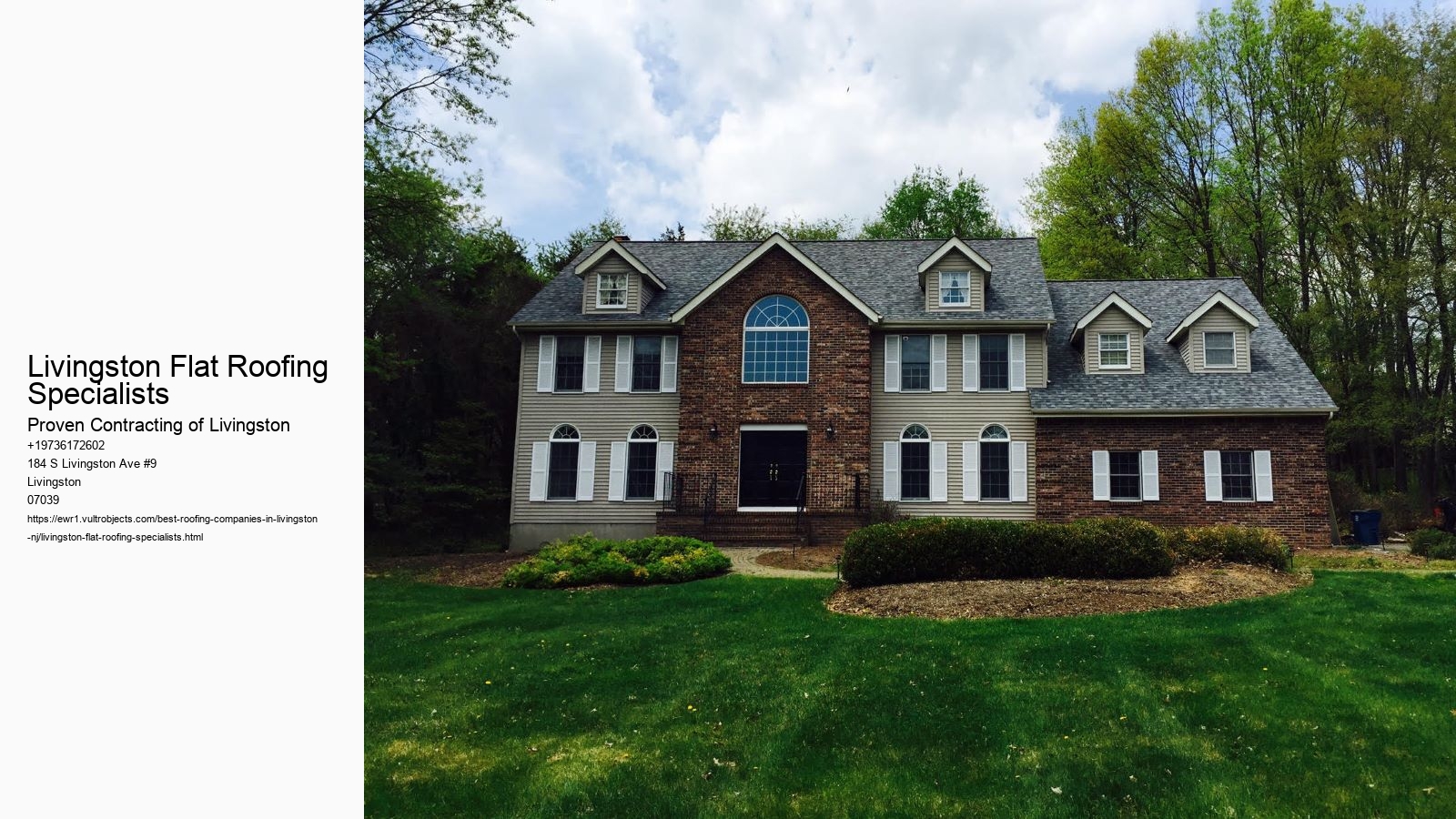 Livingston Flat Roofing Specialists